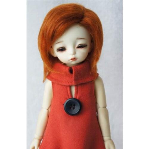 JD077 1/8 1/6 Pretty BJD Mohair doll wigs size 5-6 inch 6-7 inch Long soft doll hair fashion doll accessories