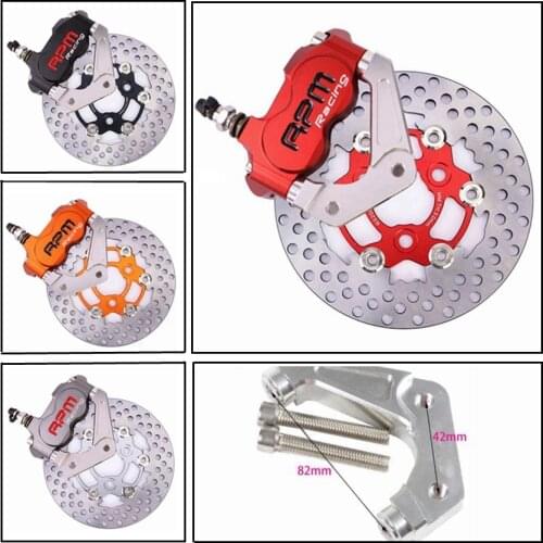 Modified motor Motorcycle Fork Brake Calipers Brake Pumps+200mm Adapter Bracket+Disc Set Universal For Yamaha RSZ BWS JOG Force