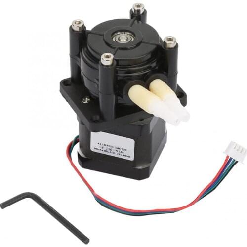 DC 6-30V 0 - 400ml / min Stepper Motor Peristaltic Liquid Pump Dosing Pump For Laboratory Analytic