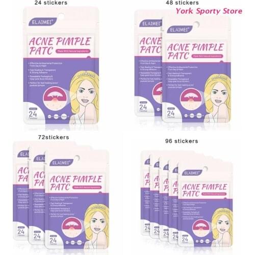 Acne Pimple Patch 3 Sizes Hydrocolloid Zit Stickers for Spot Treatment Cover Dots Blemish Facial Healing Absorbing Patch