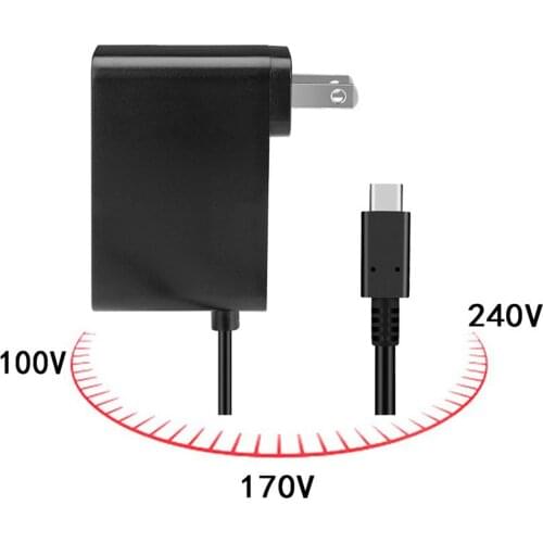 Portable Charger for Charger, 1.5m Power Supply Adapter, Compatible with Switch, Fast Charger for Switch