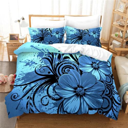 Blue Jacquard Quilt Cover Bed Sheet Quilt Cover Dormitory Four-Piece Queen Bedding Set Bedding Set with Pillowcase 2/3pcs
