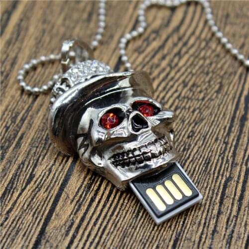 TEXT ME cool Crystal Devil style usb2.0 4GB 8GB 16GB 32GB pendrive USB Flash Drive creative gift Pendrive