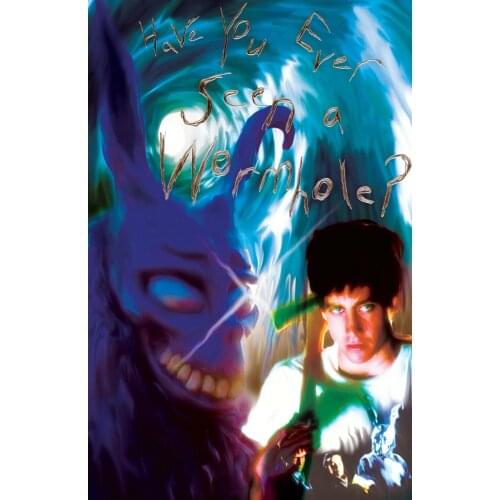 "Have you ever seen a Wormhole?" Art Silk Poster Print 24x36inch