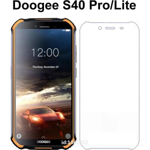 For Doogee S40 Pro Tempered Glass 9H High Quality Protective Film Screen Protector Phone Cover For Doogee S40 Lite Glass 5.5inch