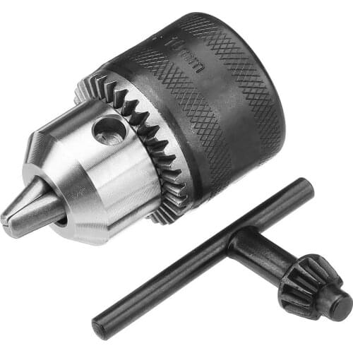 1.5-10mm New Angle Grinder Conversion Chuck 1.5-10mm Metal Stable Keyed Drill Chuck Convertor M12 Thread Adapter