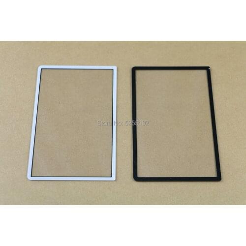 1pc For 3DSLL 3DSXL Replacement Black White Top Front Screen Frame Lens Cover LCD Screen Protector panel For 3DS XL LL