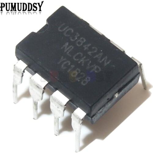 10 pcs UC3842 UC3842B UC3842BN UC3842AN uc3842 DIP-8 DIP PWM Switching Power Converter