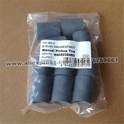 10X E28 E35 E45 E55 E80 E358 E458 Paper Feed Roller Tire for Toshiba E-Studio 28 35 45 55 65 80 358 458 4402038460 4402038470