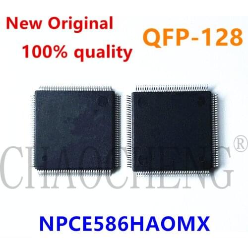 2piece)DC:2017+ 100% New NPCE586HAOMX NPCE586HA0MX QFP-128 Chipset