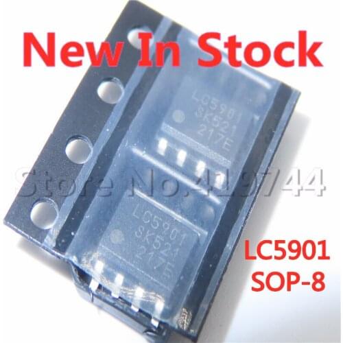 2PCS/LOT LC5901 LC5901S-TL SOP-8 SMD LCD power chip In Stock NEW original IC