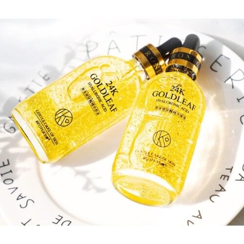 24k Gold Face Serum Hyaluronic Acid Serum Moisturizer Essence Cream Whitening Day Creams Anti Aging Anti Wrinkle Acne Art
