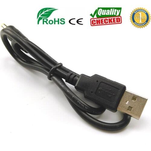 50cm usb to dc 4017 power adapter cable 4.0/1.7 DC plug cable