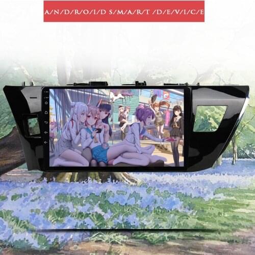 For Toyota Corolla 2013 - 2016 Car Radio Stereo Multimedia Gps Navigation Tablet With 4G WIFI Android 10 6G + 128G Carplay RDS