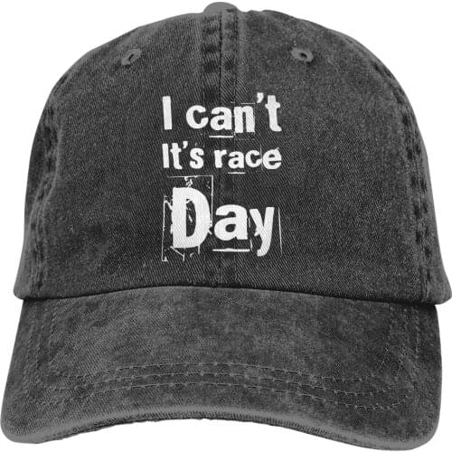I Can't Its Race Day Baseball Cap Men Formula 1 F1 Caps colors Women Summer Snapback Caps
