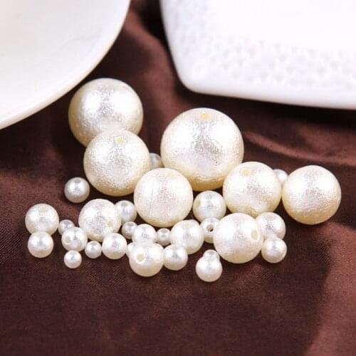 10mm 12mm 14mm 16mm 18mm 20mm Fashion Style ABS Cockles Imitation Pearl Beads DIY Jewelry Accessories 20 PCS