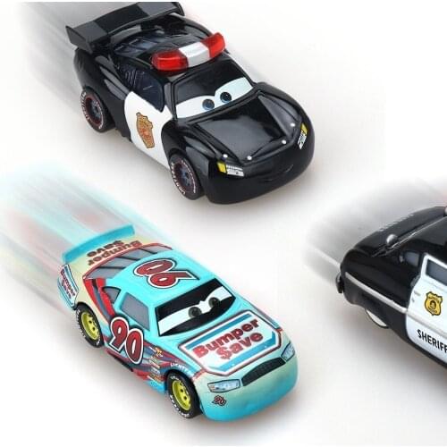 Disney Pixar Cars 2 3 Lightning Mcqueen Mater Jackson Storm Ramirez 1:55 Diecast Vehicle Metal Alloy Boy Toys For Children Gift