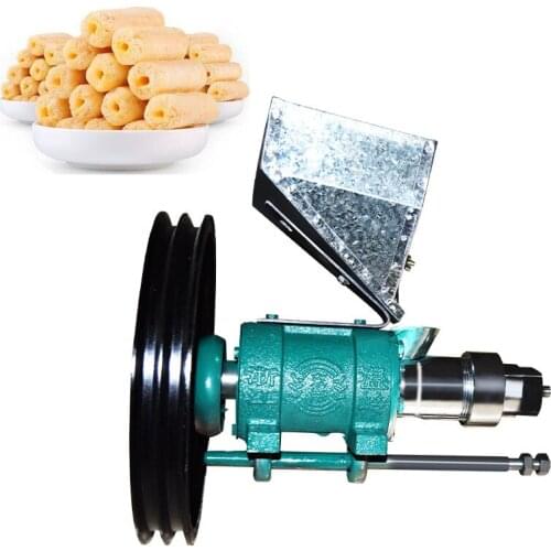 25KG/H Corn and Rice Food Puffed Extruder Rice Puffing Machine 10 Molds Corn Rice Extrusion Machine Commercial 550R/MIN