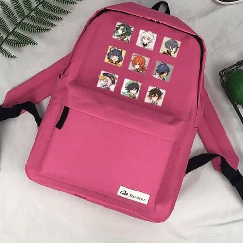 Genshin Impact mochila bagpack anime designer schoudertassen girl mochilas da moda backpack