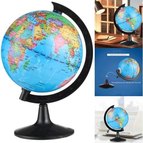 Small World Globe Portable Rotating Globe Suitable for Learning Geography and Decoration of Childrens Rooms