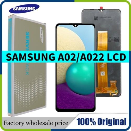 NEW Original For Samsung Galaxy A02 A022 SM-A022F Display lcd Screen Replacement For Samsung A02 Digitizer Assembly Touch Screen