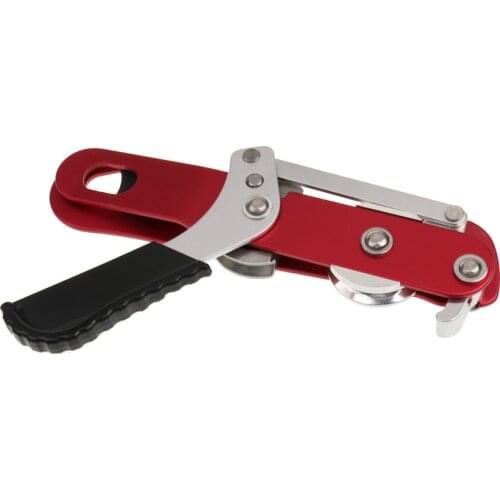 Self-braking Stop Descender Gear Equipment for Outdoor Climbing Caving