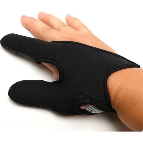1pcs 2 Fingers Fishing Gloves Outdoor Breathable Anti-Slip Thumb Index Finger Gloves Fishing Finger Protector Tool Accessories