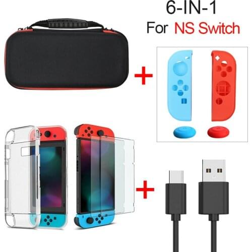 Durable Travel Carry Case Compatible For NS Nintend Switch Accessories Protective Hard Shell Portable Bag For Switch Console