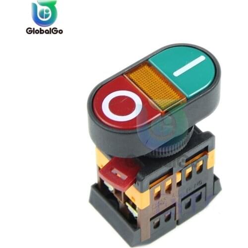 LED Warning Indicator Light Signal Lamp Switch ON OFF 220V