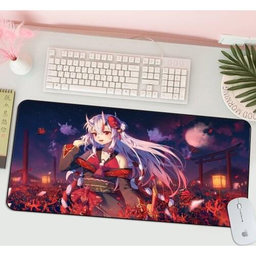 Hololive Nakiri Genshin Impact Comfort Mouse Mat Gaming Mousepad Top Selling Wholesale Gaming Pad Mouse Gaming Pc