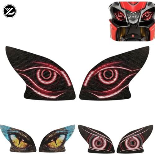 For APRILIA RSV4 RS125 Tuono V4 1100 RSV4 RR/RSV4 RF 2015-18 Motorcycle headlight protection sticker headlights eye body sticker