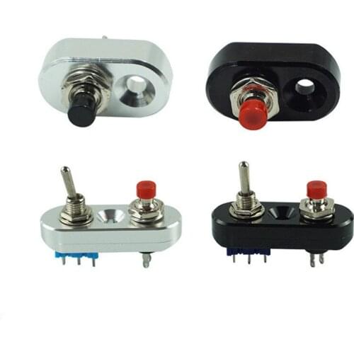 Aluminum Motorcycle accessories handlebar headlamp spotlight overtaking lamp power off start ignition horn combination switch