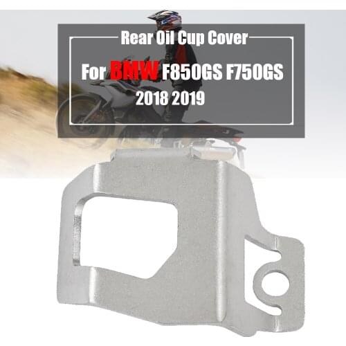For BMW F850GS F750GS F 850 750 GS F850 F750 2018 2019 Motorcycle Rear Brake Pump Fluid Reservoir Guard Protector Oil Cup Cover