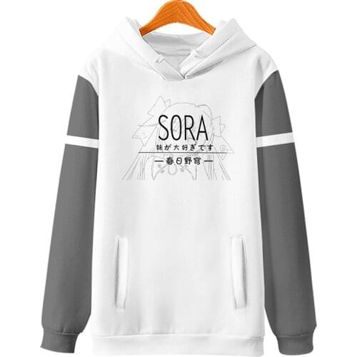 2021 Fashion Design Space Kasugano Sora autumn 3D Hoodies Men/Women Sweatshirt Hoody outwear High Quality Hooded Clothes