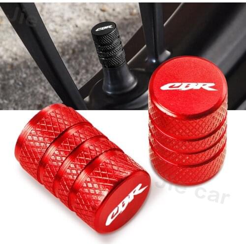 Motorcycle Wheel Tire Valve Stem Caps CNC Airtight Covers For Honda CBR 125R 600 F4i 650F 650R 1100XX 1000F cbr 600 954 1000 RR