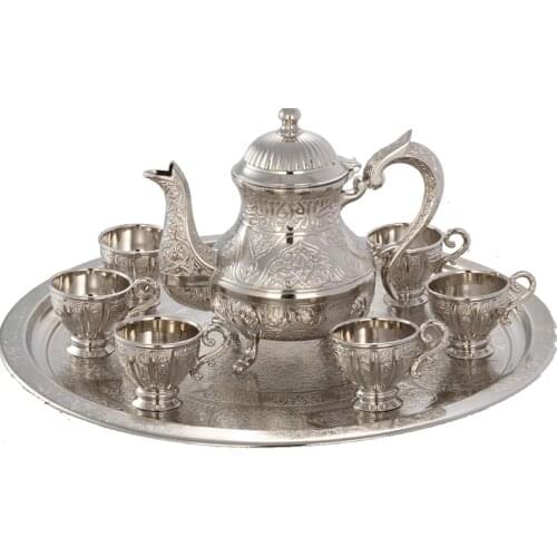 Sefa Zemzem Serisi 6 Set High Quality Silver Plating Suitable For Zamzam Presentation 105