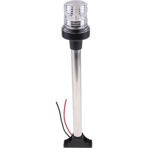 Navigation Pole Light Marine Light Boat Pontoon LED 360 Degree All Round Anchor Navigation Pole Light