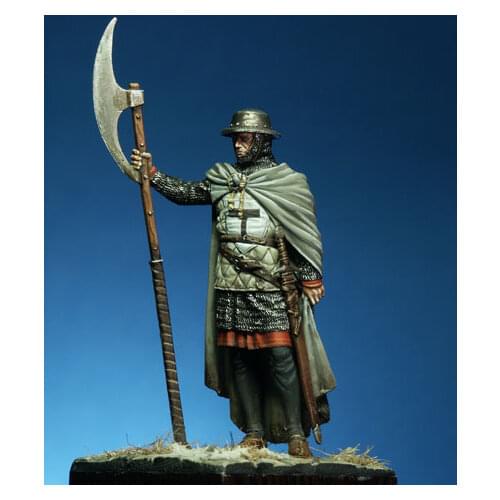 New Unassembled 1/32 54mm Sergeant of the Teutonic Order 54mm Resin Kit DIY Toys Unpainted kits