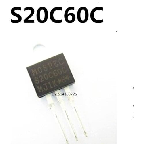 Original new 5pcs/ S20C60C 20A/60V TO-220