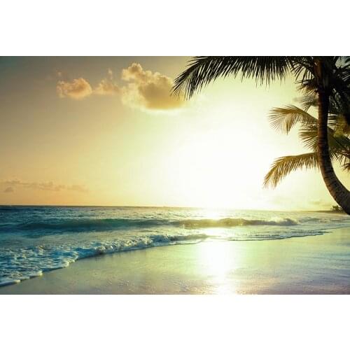 Romantic sea beach photography background vinyl fotografia beach wear photo backdrops for photo studio kits photophone lv-446