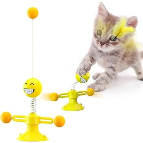 Pet products new hot style spring man turn cat toy wheel cat stick pet toypet toys tumblers tumblers