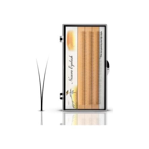 High quality 2pcs/knots Individual False Eyelashes scarecrow Single cluster Natural false eyelashes make up tool 0.07mm