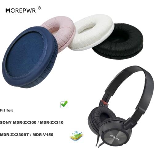 Replacement Ear Pads for SONY MDR-ZX300 MDR-ZX310 MDR-ZX330BT MDR-V150 Headset Parts Cushion Earmuff Earphone Sleeve Cover