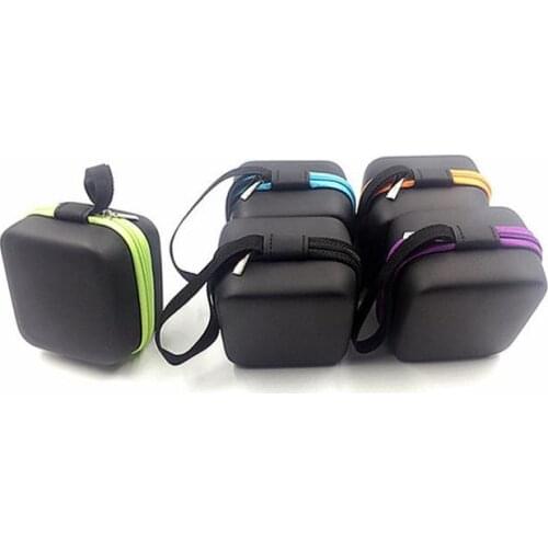 100pcs 7 Compartments Storage Case Carrying Bag Cosmetic Makeup Bag For 5ML Essential Oil Bottles Easy To Take SN989