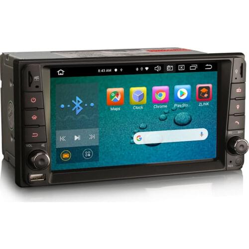 7" Android 10.0 OS Car Multimedia GPS Radio System for Toyota RAV4 2001-2008 Terios 2006-2010 Land Cruiser 100 Series 1998-2007