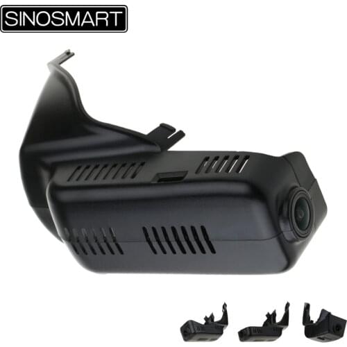 SINOSMART Novatek 96672 Car Wifi DVR for Volvo XC60 XC70 XC90 2015 Control by Mobile Phone App SONY IMX323