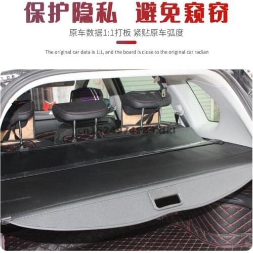 For Nissan X-trail 2016-2020 Suitable Canvas Trunk Lid Curtain Partition Partition Layered Isolation Auto Parts Car Shape