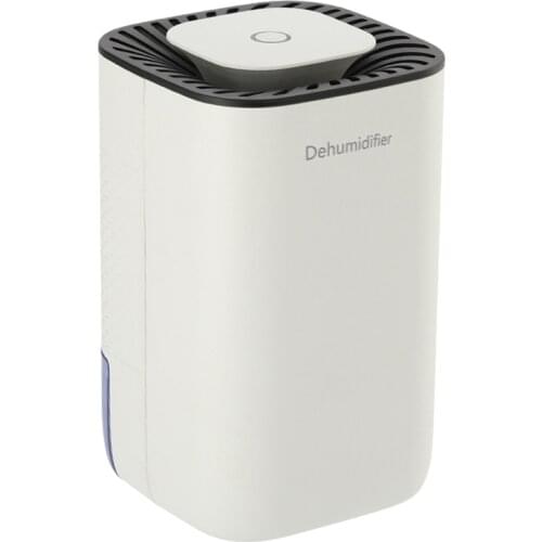 Small Dehumidifier Moisture Absorber Auto Power-Off Air Dryer Quiet 800Ml For High Humidity In Home Bathroom US Plug