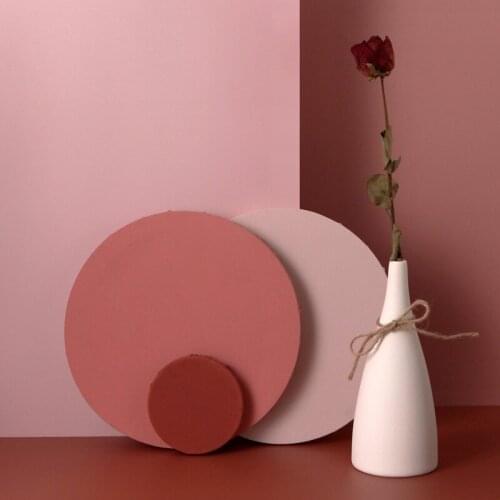 Solid Color Geometric Stereo Photography Props Chinese Style Morandian Oil Painting Cloth Polygon Hexagon Background Ornament