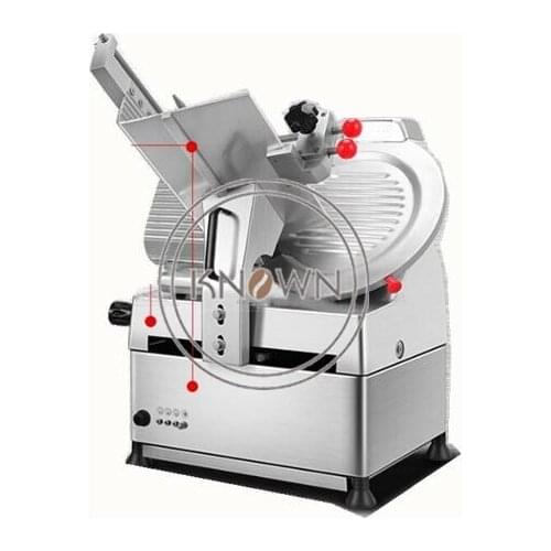 10 inch blade diameter 220mm semi-automatic meat slicer maker machine in meat